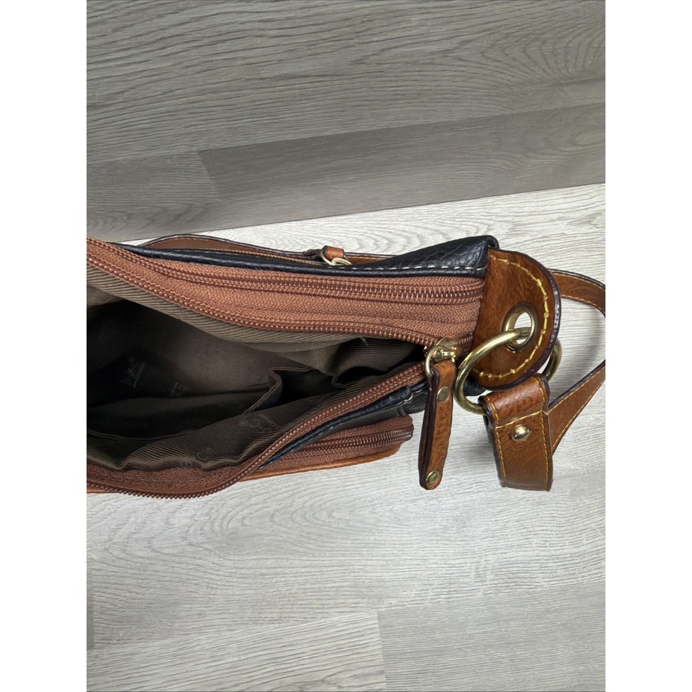 B.O.C. Born Concept B.Ø.C. Pebbled Black Vegan Leather Shoulder Bag - Picture 8 of 14